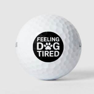 Sich hundemüde fühlen golfball