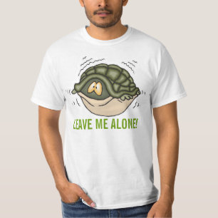 sich in der Schale verstecken in Schildkröte lass T-Shirt