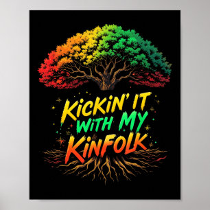 Sich mit meiner Sippe amüsieren Lustige Sommer-Fam Poster