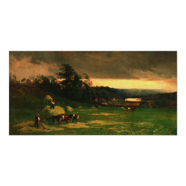 Sich nähernder Sturm (1880) - William Keith Poster (Vorderseite)