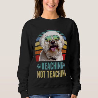 Sich nicht lehren Bichons Frise Hunde Sommer Sweatshirt