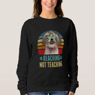 Sich nicht lehren Shih Tzu Dog Lehrer Sommer Sweatshirt