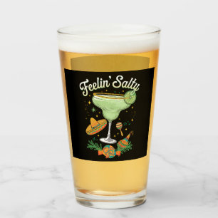 Sich salzig fühlende Margarita Lustig Cinco De May Glas