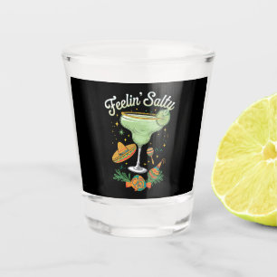 Sich salzig fühlende Margarita Lustig Cinco De May Schnapsglas