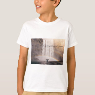 Sich selbst kennen Zitat - Kinder Sweatshirt T-Shirt