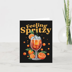 Sich spritzig fühlender Tail Spritz Sommergetränk  Karte