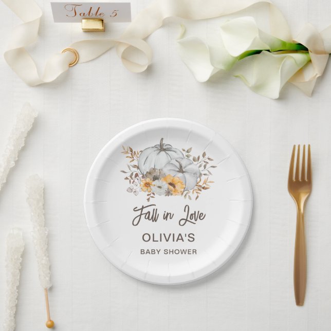 Sich verlieben pappteller (Hochzeit)