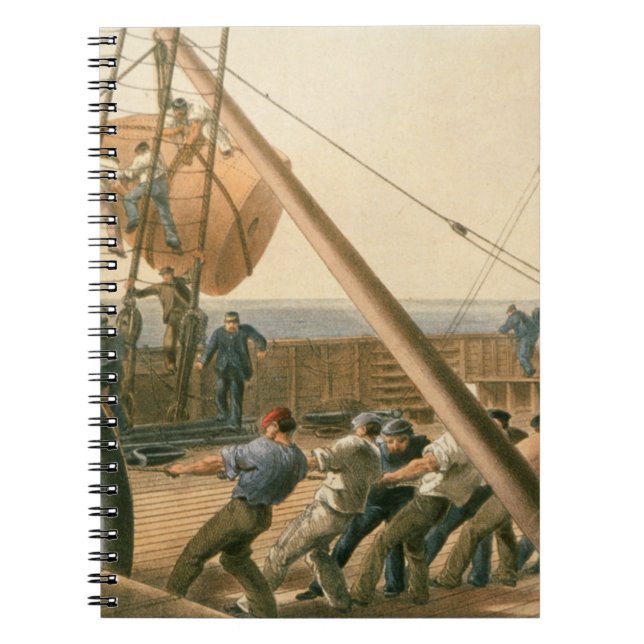 Sich vorbereiten, eine der großen Bojen, August zu Notizblock (Vorderseite)