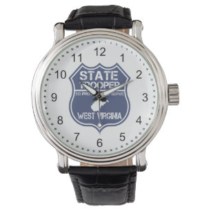 Sich zu schützen und zu dienen West- Armbanduhr