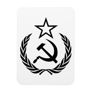 Sichel und Hammer, UdSSR, CCCP, Kommunismus Magnet