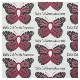 Sichel-Zellen-Anämie-Schmetterling der Hoffnung Stoff