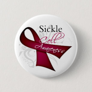 Sichel-Zellen-Bewusstseins-Band Button