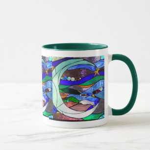 Sichelförmige Mond-Tasse Tasse