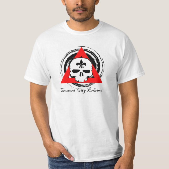 Sichelförmiger Stadt Eskrima T - Shirt (Vorderseite)