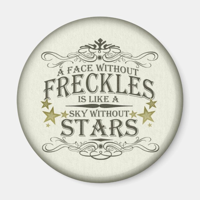 Sicheln sind Niedlich Magnet (Vorne)