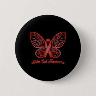 Sichelzellanämie Schmetterlingsfleckenfleckenzelle Button