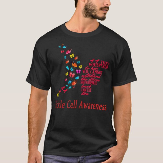 Sichelzellenwarnung 2 T-Shirt (Vorderseite)