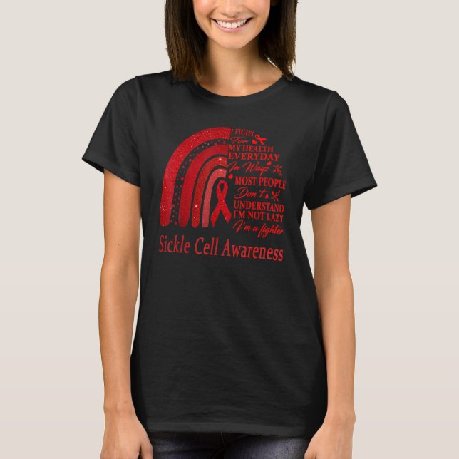 Sichelzellenwarnung 5 T-Shirt (Vorderseite)