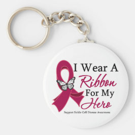 Sichelzellkrankheit Ich trage ein Band für meinen Schlüsselanhänger