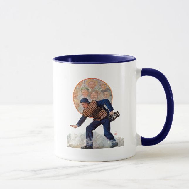 Sicher auf dem Mal Tasse (Rechts)