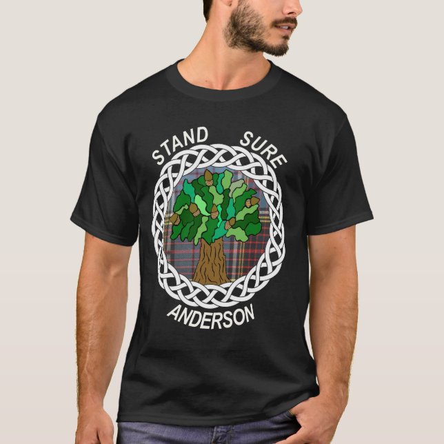 Sicher Clan Anderson T-Shirt (Vorderseite)