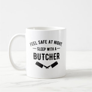 Sicher fühlen beim Nachtschlafen mit einem Metzger Kaffeetasse