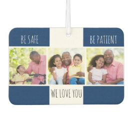 Sicher sein 3 Foto benutzerdefiniert Autolufterfrischer