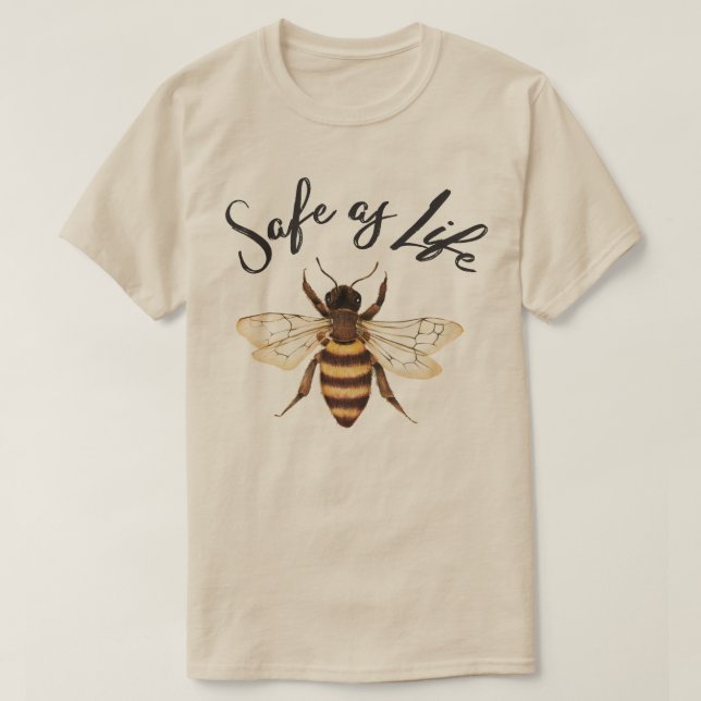 Sicher wie das Leben T-Shirt (Design vorne)