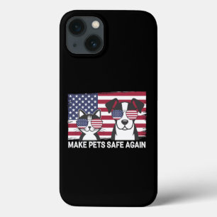 Sichere Haustiere in Trump Harris-Debatte 2024 Case-Mate iPhone Hülle