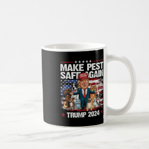 Sichere Haustiere Trump 2024 Rette unsere Haustier Kaffeetasse