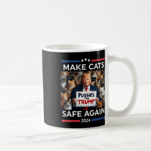 Sichere Haustiere Trump 2024 Rette unsere Haustier Kaffeetasse