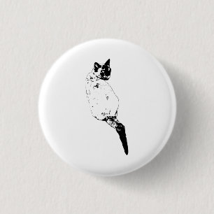 Sichere Katzenbetonung Button