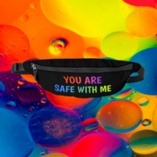 Sichere Schritte – Pride-Taillentasche Bauchtasche