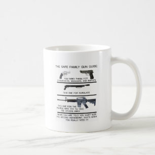 SICHERER FAMILIEN-GEWEHR-FÜHRER KAFFEETASSE