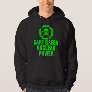 Sicherer grüner Nuklearer Power Hoodie