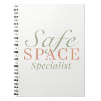 Sicherer Raum Spezialist Schulberater Geschenk Notizblock