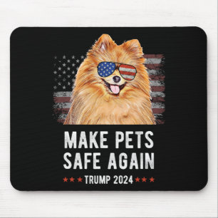Sicherer Spitz für Haustiere - Trump 2024 Mousepad
