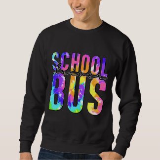 Sicheres Fahren zurück zum Schulbus Dri Sweatshirt
