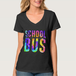 Sicheres Fahren zurück zum Schulbus Dri T-Shirt