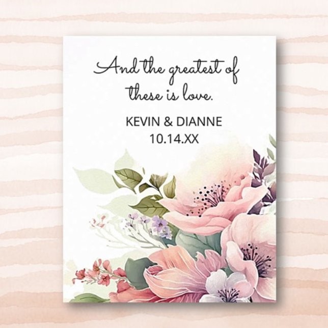 Sicheres Hochzeitdatum Benutzerdefinierte Liebe Poster (Von Creator hochgeladen)