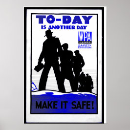 Sicherheit am Arbeitsplatz Poster