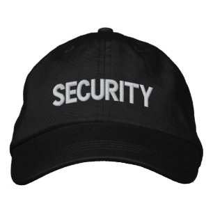 Sicherheit Bestickte Kappe