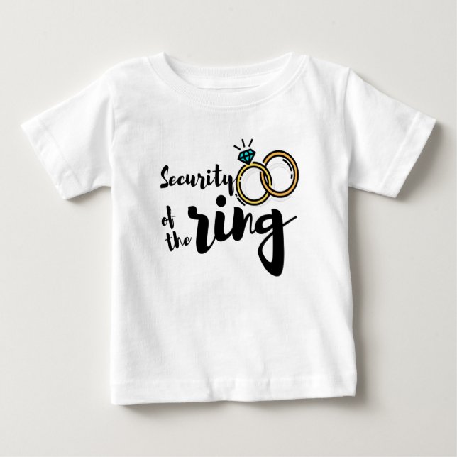 Sicherheit des Ringes Baby T-shirt (Vorderseite)