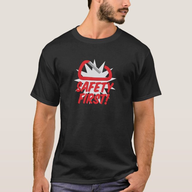 Sicherheit erste T-Shirt (Vorderseite)
