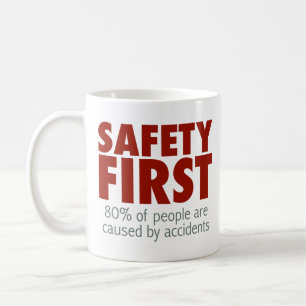 Sicherheit erste! tasse