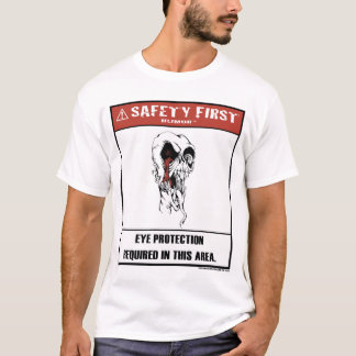 Sicherheit erstes Spaß-Auge Schutz-Shirt T-Shirt