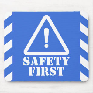 Sicherheit für Polizei und Blaue Sicherheit Mousepad