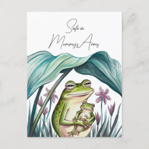 Sicherheit in Mommys Waffen Postkarte