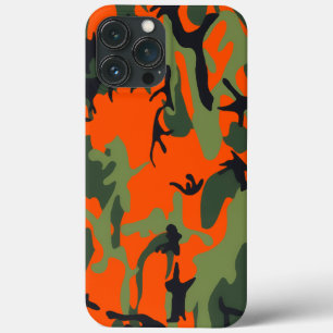 Sicherheit Orange und grüne Camouflage Case-Mate iPhone Hülle