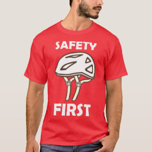 Sicherheit von Fahrradhelmen T-Shirt